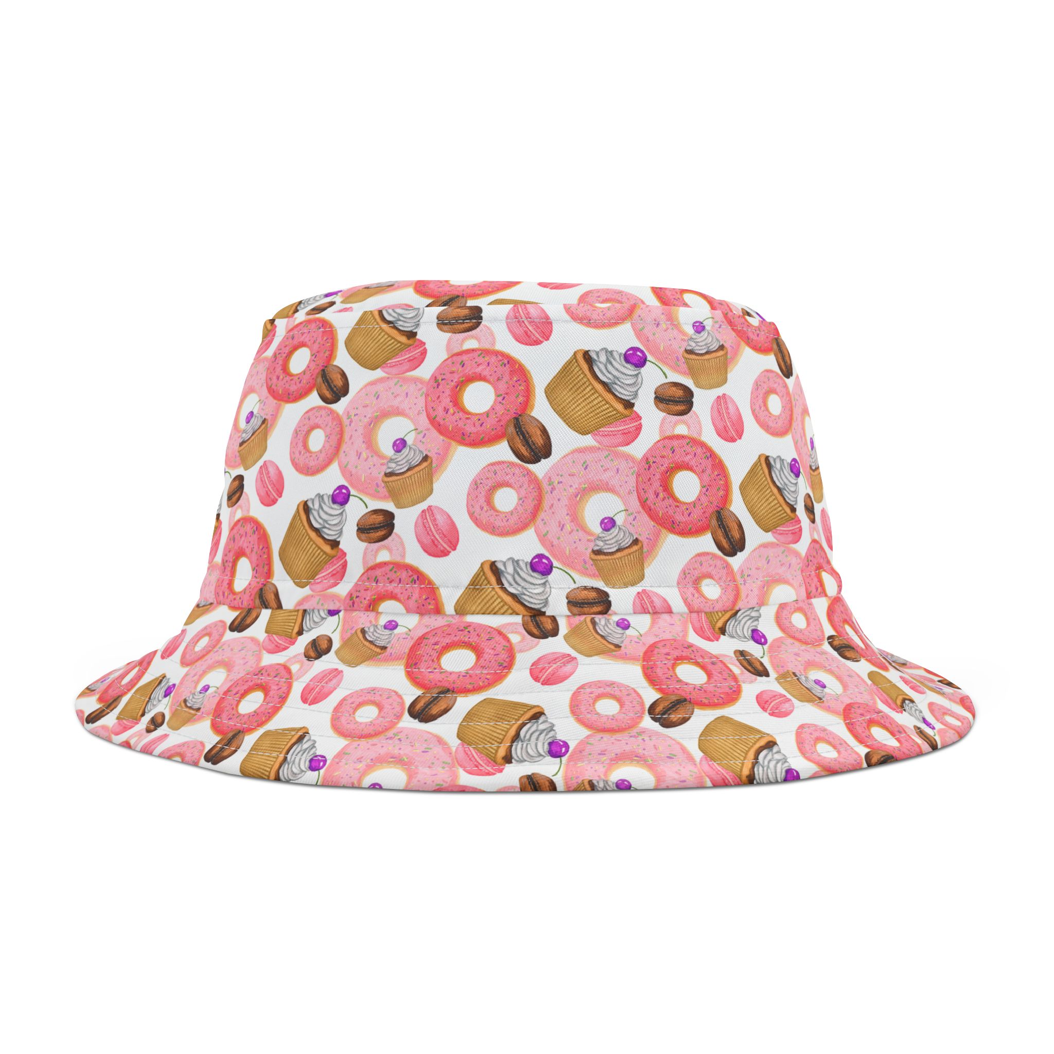 Enjoy This Sweet Moment ~ Donuts Print Bucket Hat (S.e.P.T.™) - Image 5