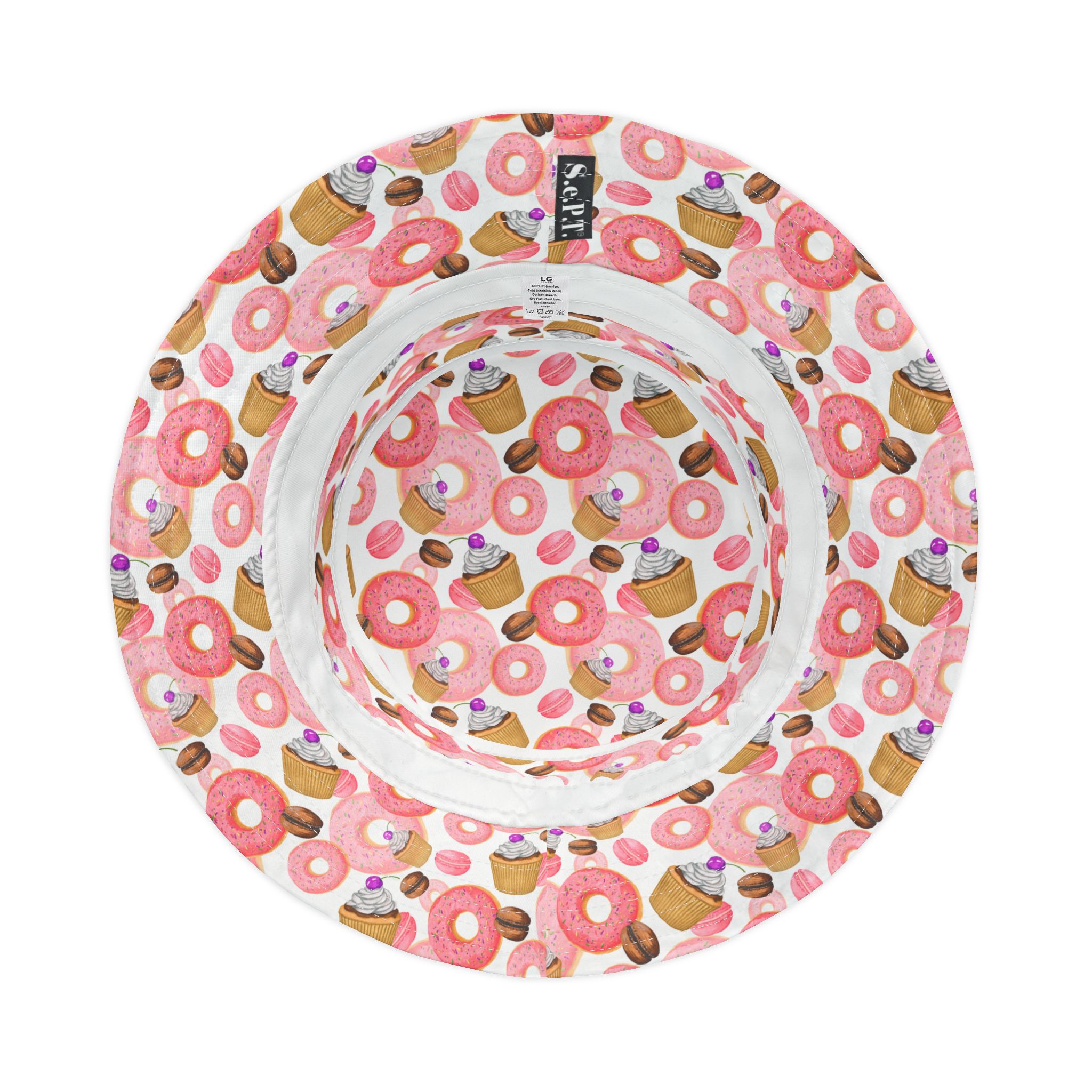 Enjoy This Sweet Moment ~ Donuts Print Bucket Hat (S.e.P.T.™) - Image 9