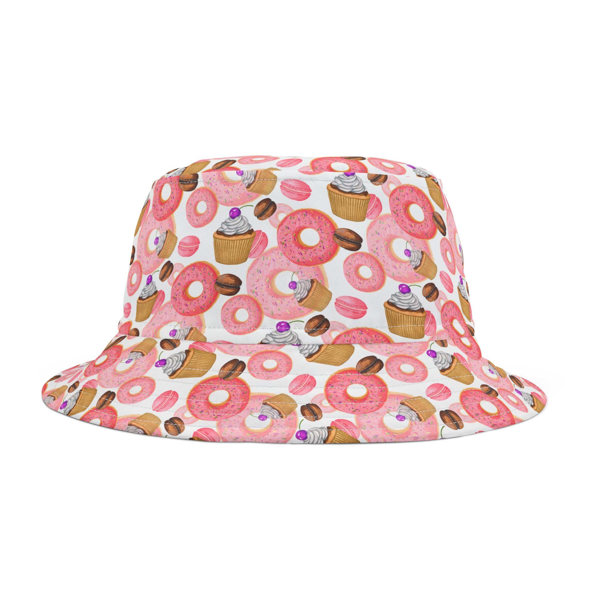 Enjoy This Sweet Moment ~ Donuts Print Bucket Hat (S.e.P.T.™) - Image 3